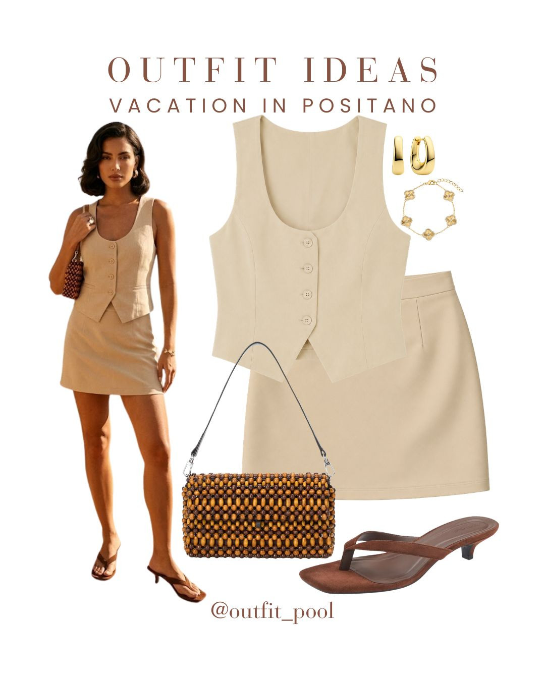 4 outfits perfect for a Positano getaway 🍋🌴 Serving effortless Italian summer vibes with these dreamy vacation looks — chic, breezy, and made for coastal days in Positano 💫 1️⃣ Flowy maxi dress for sunset dinners by the sea 2️⃣ Matching linen set for exploring cute streets & cafés 3️⃣ Skirt + fitted top combo for that effortless European summer aesthetic 4️⃣ Breezy shorts/skort outfit for beach clubs & daytime strolls Think linen fabrics, soft neutrals, pops of color, and outfits that look straight off Pinterest (Positano Outfits, Positano Style, Amalfi Coast Outfits, Italy Vacation Outfits, Euro Summer Looks, Coastal Chic Style, Mediterranean Vacation Style, Vacation Outfit Inspiration, Resortwear Looks, Linen Outfit Ideas, Flowy Summer Dresses, Chic Vacation Style, Summer Travel Outfit, Neutral Vacation Looks, Coastal European Style, Summer Getaway Outfit, Summer Wardrobe Essentials) 

 #LTKgrwm #LTKootd #LTKTravel
