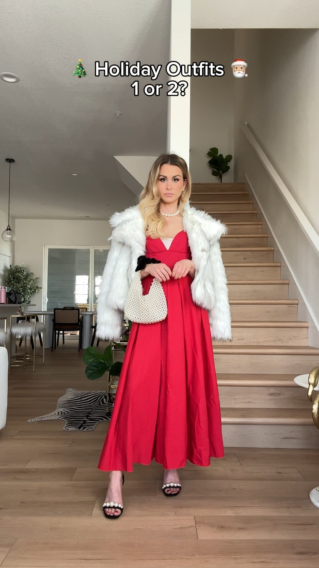 Holiday outfits 🎅🏼🎄✨ which is your fav? 

#LTKWatchNow #LTKHoliday #LTKSeasonal