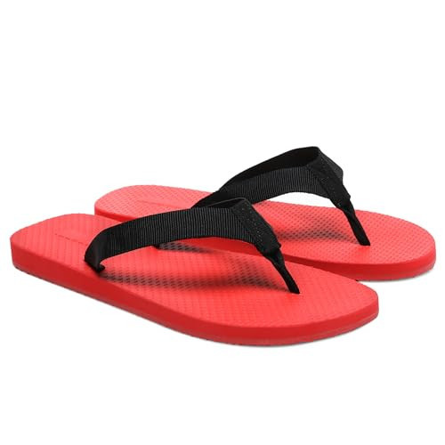 Yellhum Rubber Thong Sandals for Women Beach Flip Flops Casual Comfortable Slip On Flat Sandals Ladies Slides Slipper | Amazon (US)