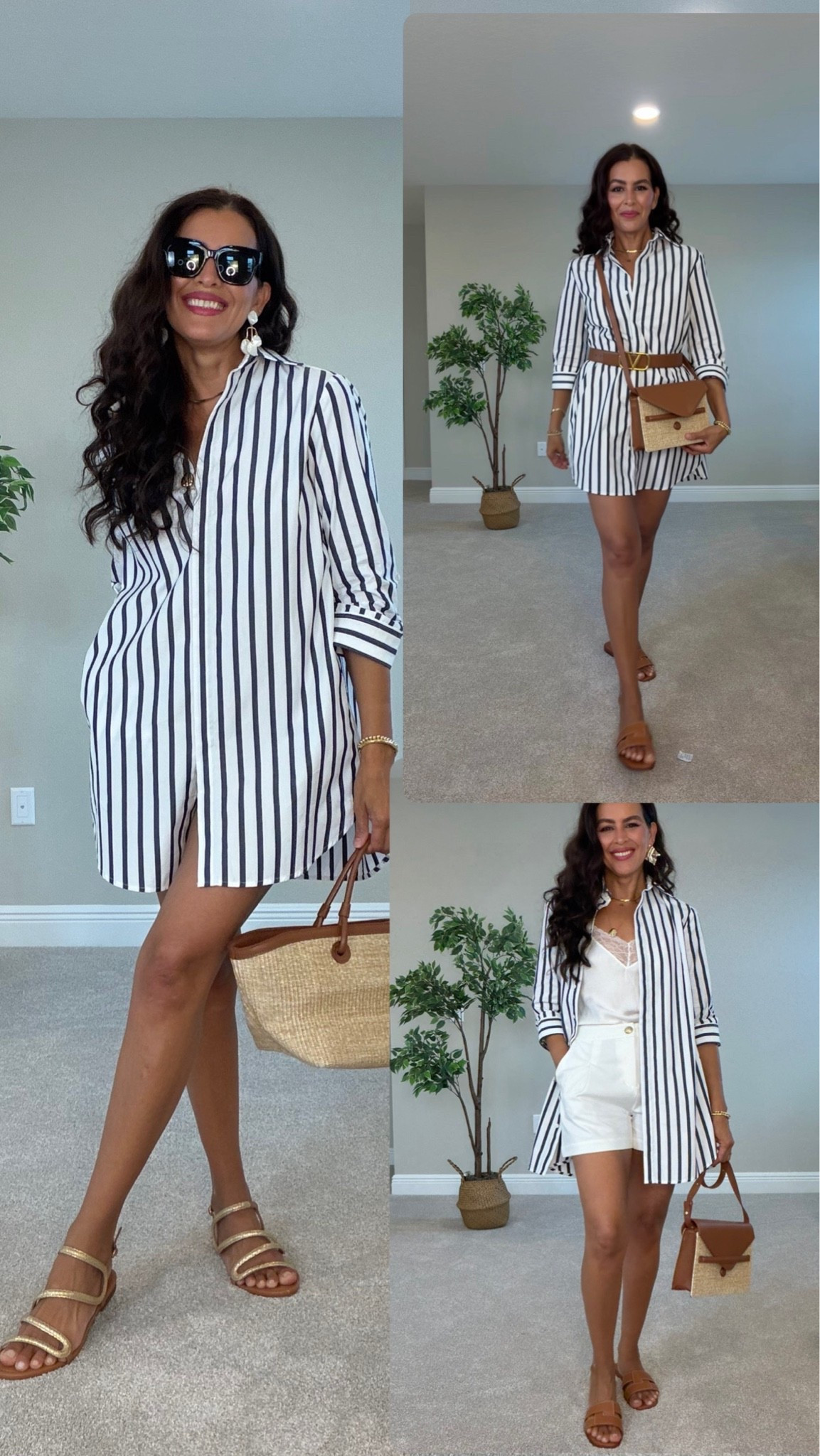 I’m 5’7” 130 pounds. Usually size s. Wearing size xxs in dress. Runs big. Love the quality! Shoes tts. Basket bag is perfect for summer.

#LTKgrwm #LTKSeasonal #LTKU