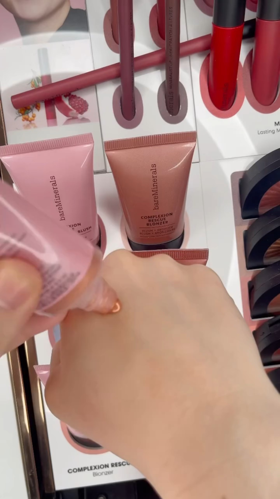 Have you tried the Bare Minerals Complexion Rescue liquid highlighting blushes and blonzers? All I can say is 10/10.

#LTKBeauty