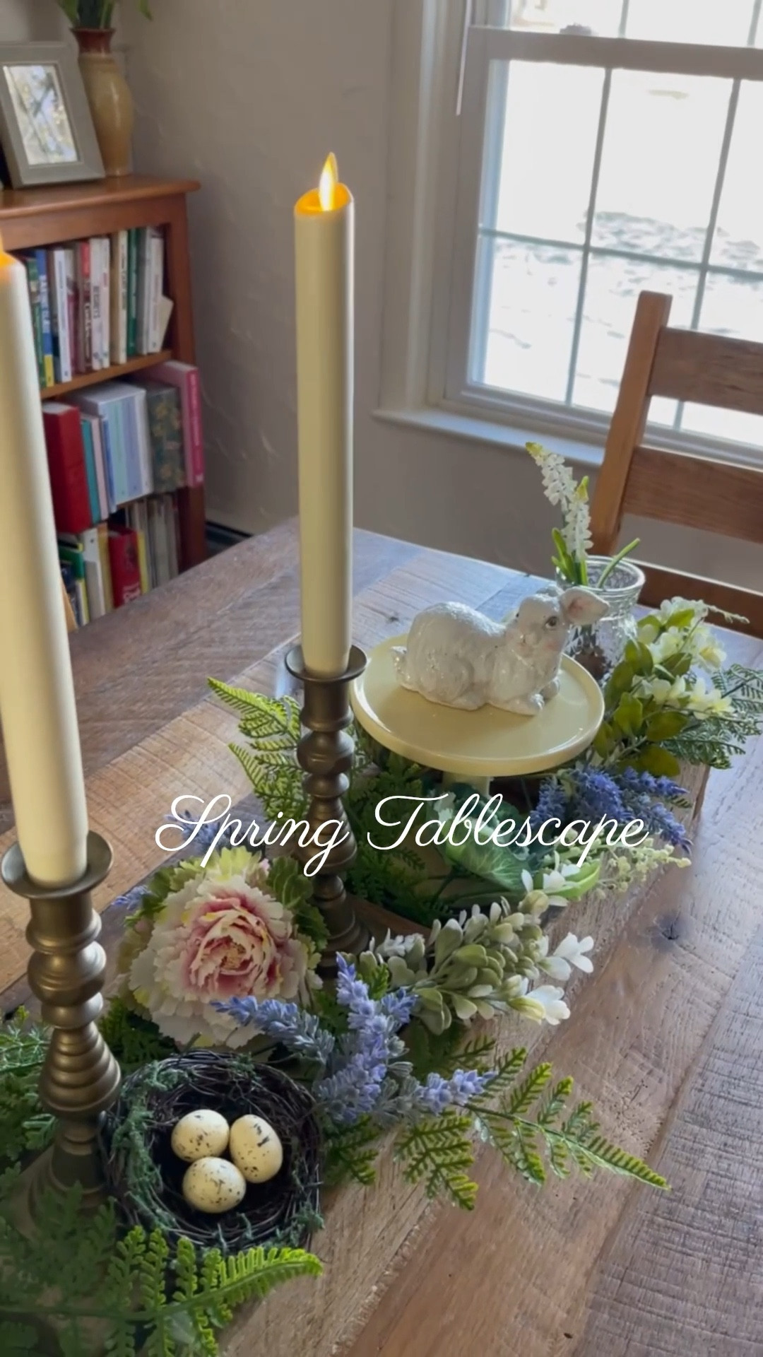 Spring tablescape, Easter dining room table, @Michaels faux flowers, @Etsy vintage decor

#LTKSeasonal #LTKHome #LTKSaleAlert