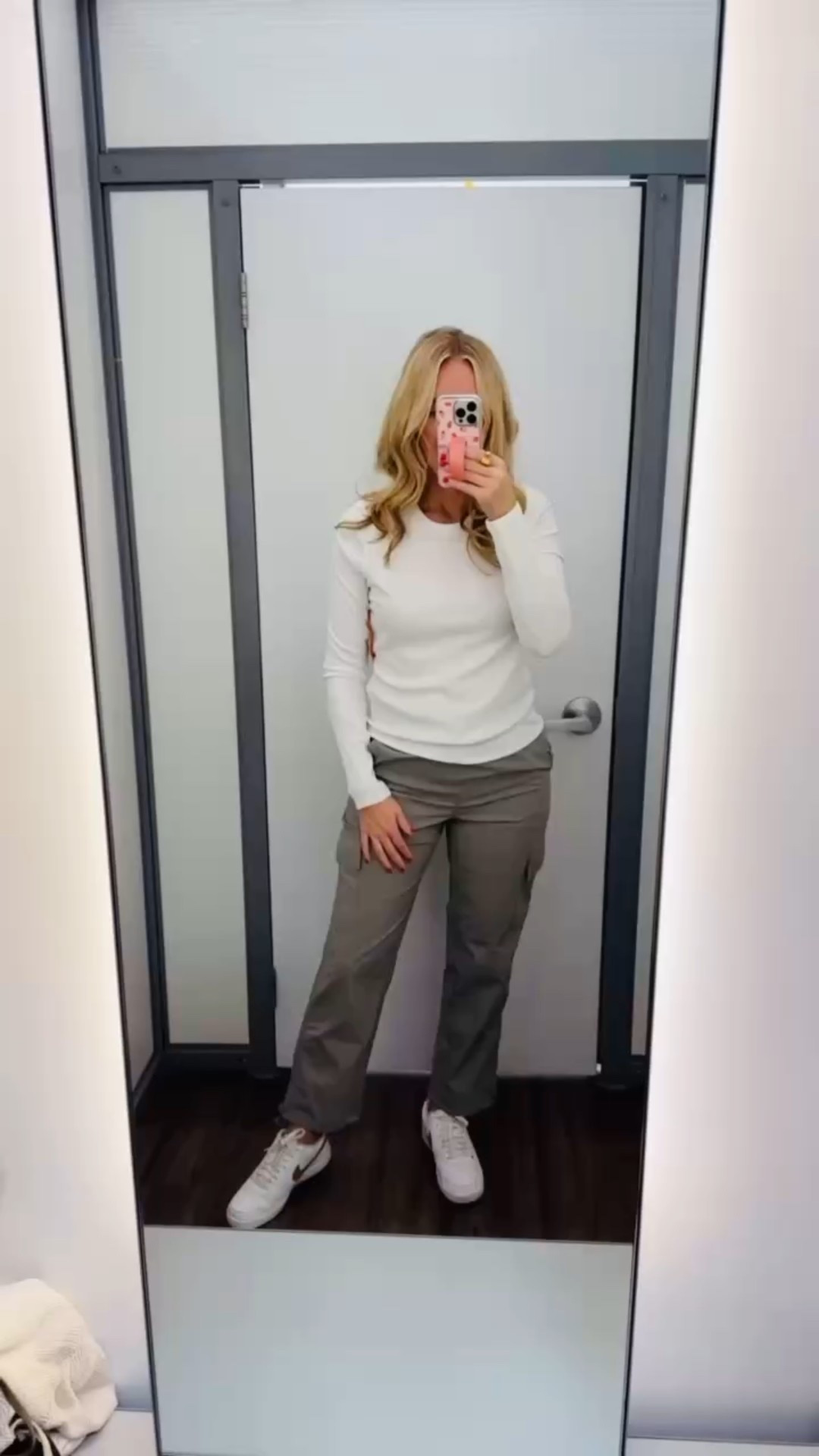 These cargo athletic pants look so similar to the $128 pair at Lululemon… but they’re only $21 at Walmart! They come in multiple colors, they move beautifully, and they have that same lightweight, stretchy, everyday-wear feel.

Sizing & Fit:
• Wearing size Medium in all colors
• Relaxed fit with a fluid drape
• Stretchy waistband + cargo pockets
• Sizes are going quickly, especially in the darker colors

Such a great affordable look-for-less option for errands, school drop-off, travel days, or everyday athleisure.

#WalmartFashion #WalmartFinds #LookForLess #AffordableOutfits #AthleisureStyle #CargoPants #WalmartMostLoved #WalmartTryOn #FrugalRetailTherapy #LTKFinds #LTKAthleisure #LTKFit #LTKSale #LTKMostLoved #LTKUnder50 #LTKUnder25 #LTKDeal




#LTKmomlife #LTKootd #LTKFindsUnder50