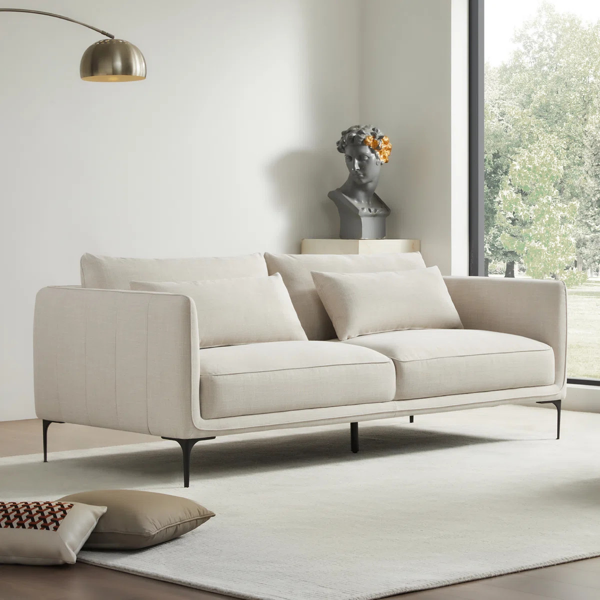 Rae 84'' Upholstered Sofa | Wayfair North America