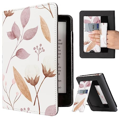 CoBak Case for Kindle Paperwhite - All New PU Leather Cover with Auto Sleep Wake, Hand Strap, Card Slot for Kindle Paperwhite Signature Edition and Kindle Paperwhite 11th Generation 2021 Released | Amazon (US)