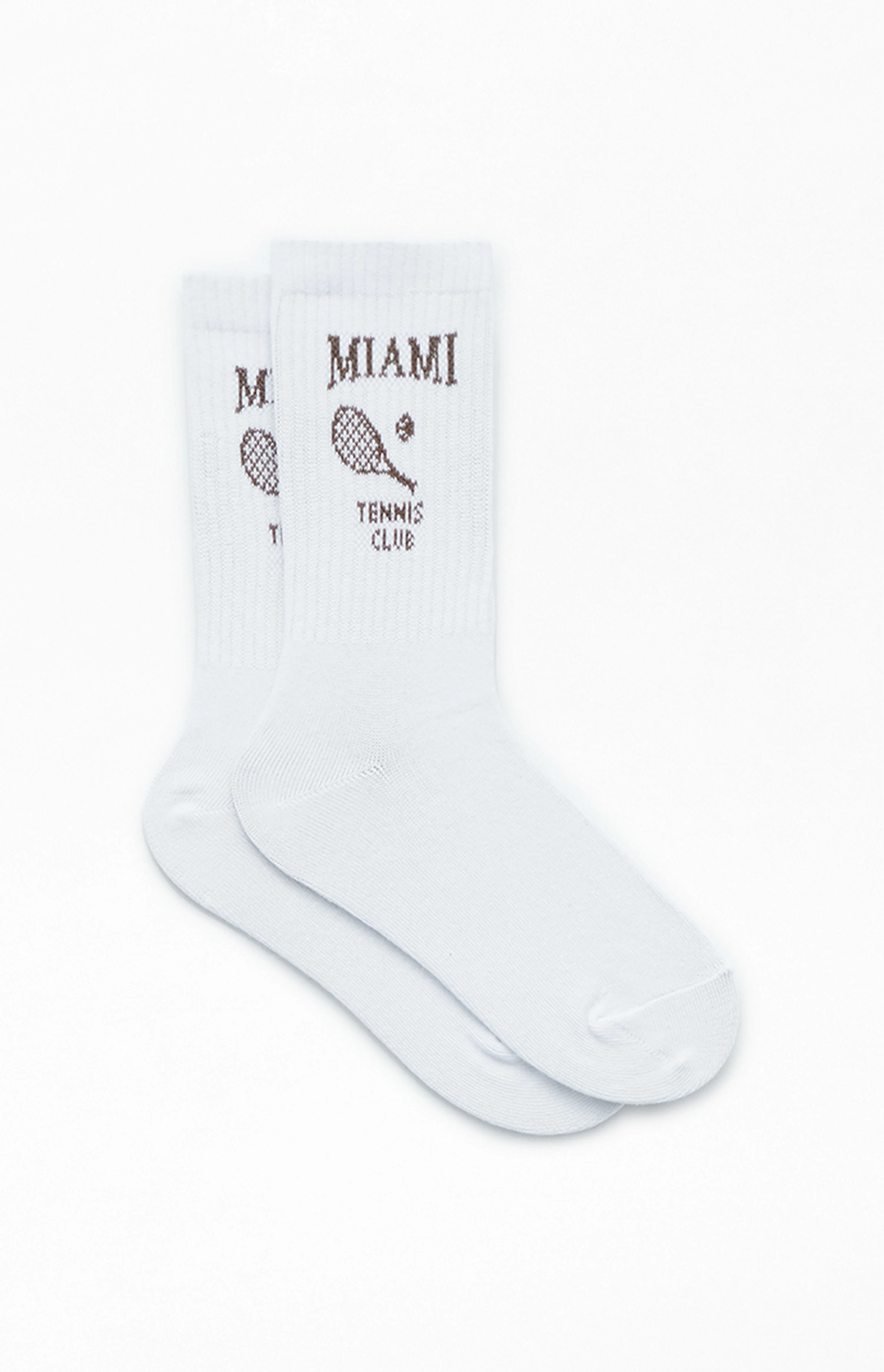 PacSun Miami Tennis Club Crew Socks | PacSun