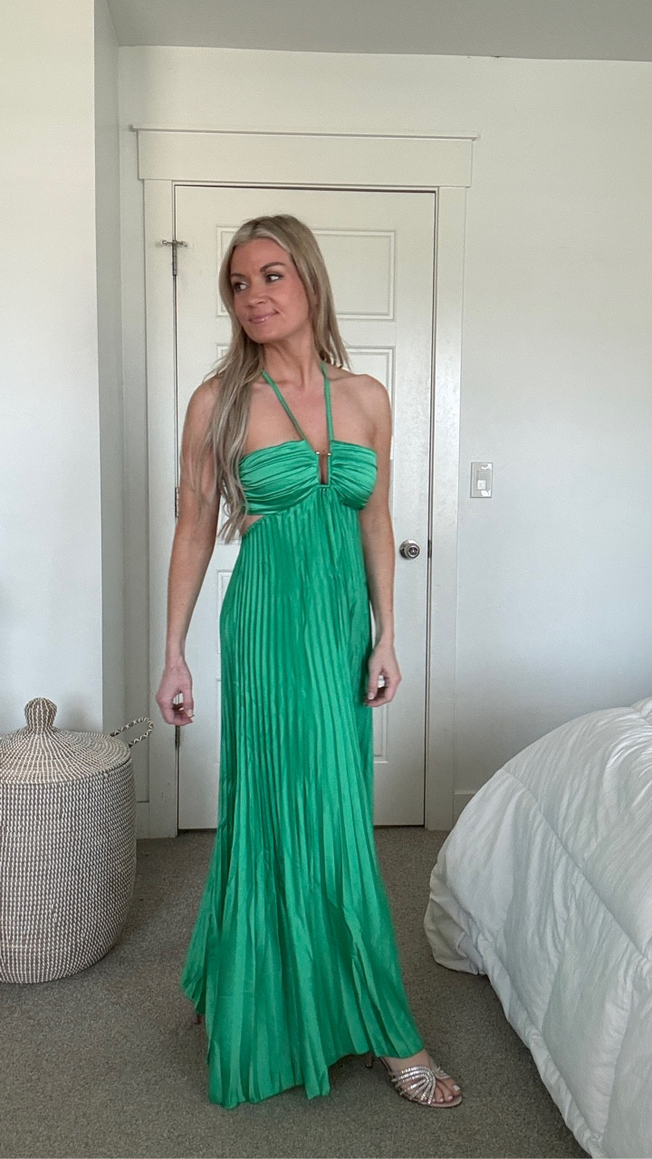 Needs a steam, but this dress is absolutely stunning ⚡️So Many pretty color options. 

Wearing size small.

#LTKSeasonal #LTKWedding