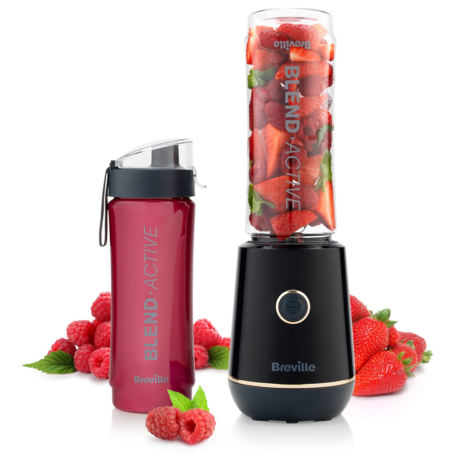Breville Blend Active Personal Blender & Smoothie Maker | 350W | 1 Portable Blend Active Bottle (... | Amazon (UK)