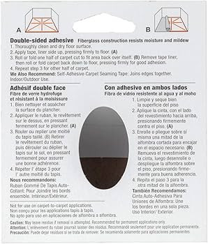Duck Brand Indoor/Outdoor Carpet Tape, 1.41-Inch x 42 Feet, White (286373) | Amazon (US)
