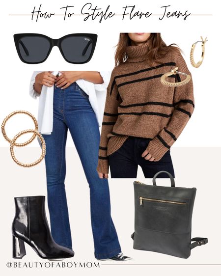 How to Style Flare Jeans - Sweater outfit - flare jeans outfit - winter outfit 

#LTKSeasonal #LTKstyletip