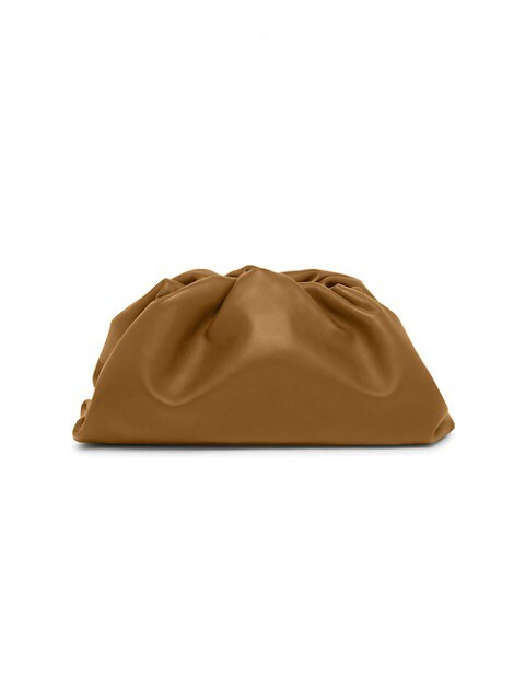 Bottega Veneta The Pouch Leather Clutch | Saks Fifth Avenue