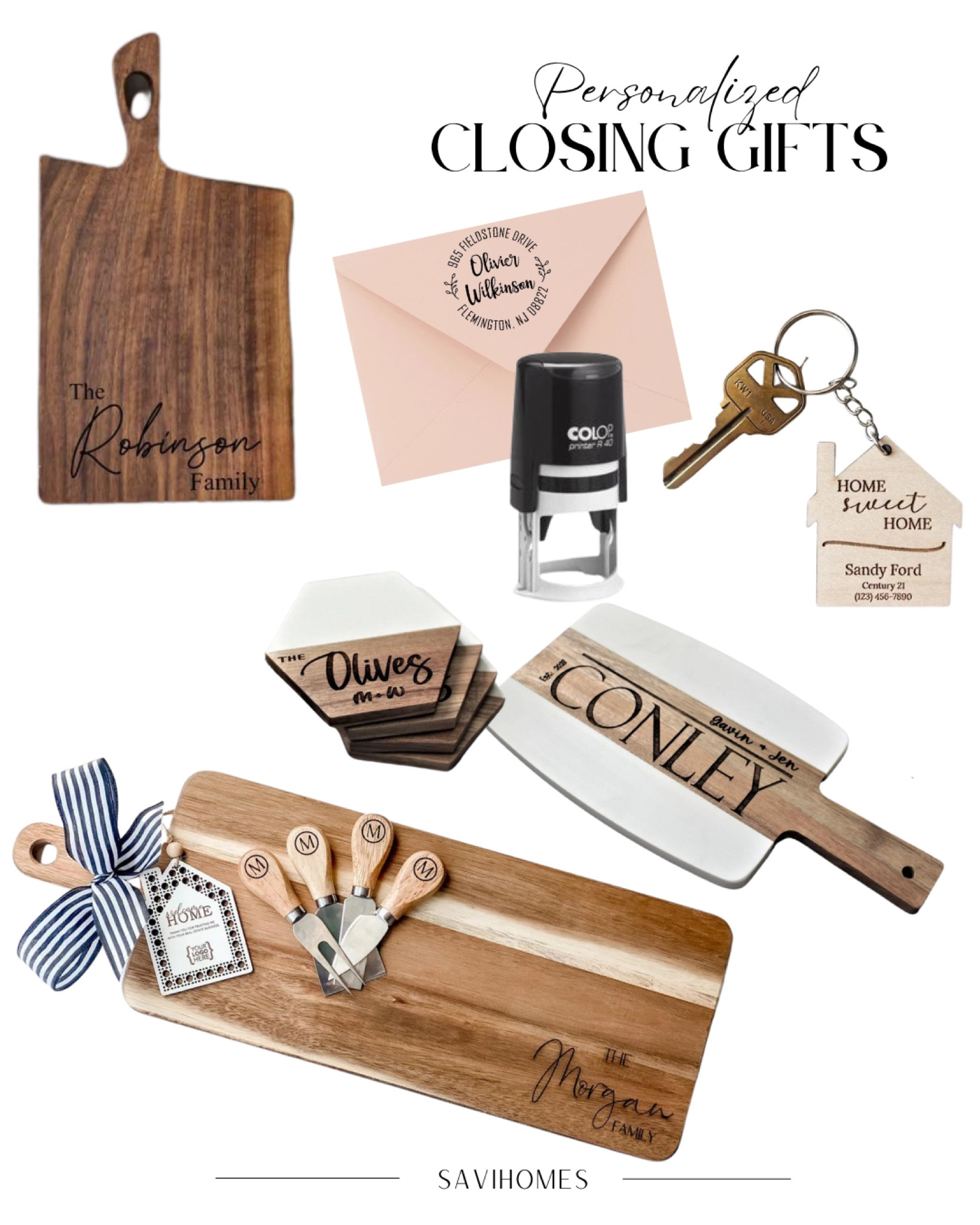 Personalized Closing Housewarming Real Estate Gifts #realtor #realestateagent #realty #firsthome #homefortheholidays #savihomes #austintx #austin #realtor

#LTKunder100 #LTKunder50 #LTKhome