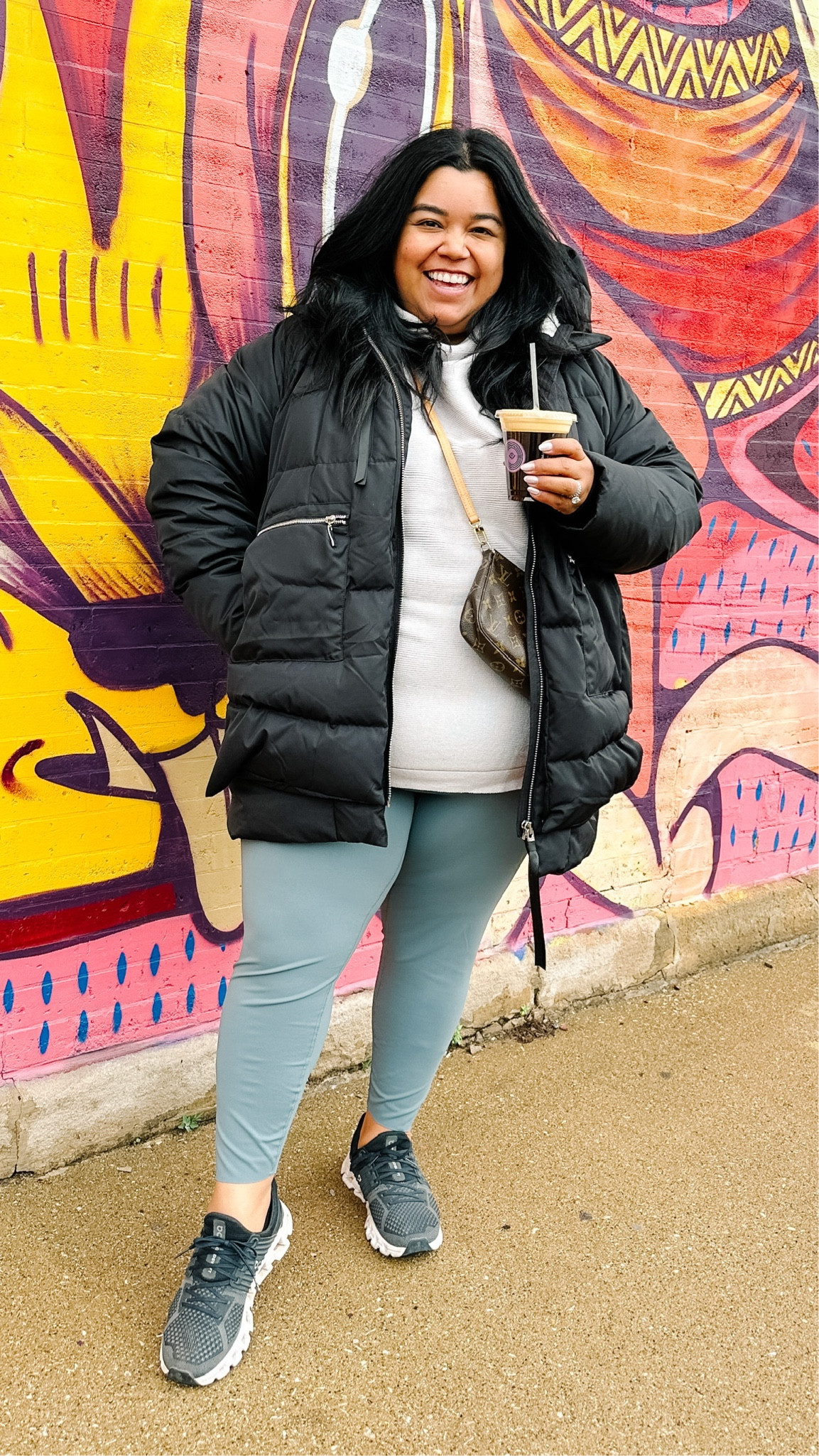 Smiles and Pearls Cold weather outfit: I love this
Amazon Orolay jacket!
It's sooo warm! I'm
wearing a 2X! This tunic is from Amazon and I'm wearing an XL. My leggings are the 7/8 booty boost leggings from Spanx and I love my On Cloud sneakers! They are super comfy!

Winter jackets, winter outfit, Amazon finds, Amazon jackets, Amazon fashion, skiing jacket, jackets, down jacket

#LTKplussize #LTKSeasonal #LTKtravel