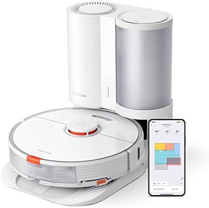 Roborock S7+ Robot Vacuum and Sonic Mop with Auto-Empty Dock, Stores up to 60-Days of Dust, Auto ... | Amazon (US)
