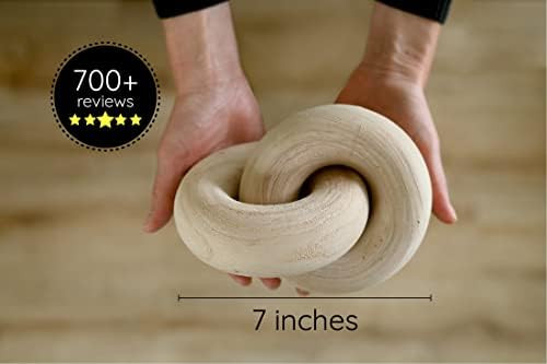 Rool Home Decor, Living Room Decor Wood Knot, Wood Chain Link Decor, Shelf Decor, Home Decoration... | Amazon (US)