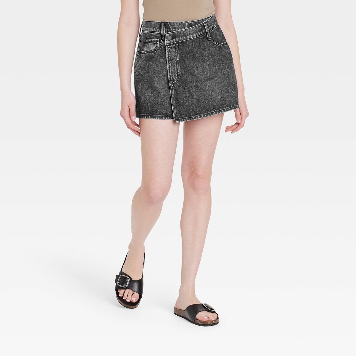 Women's Wrap Denim Skort - Universal Thread™ | Target