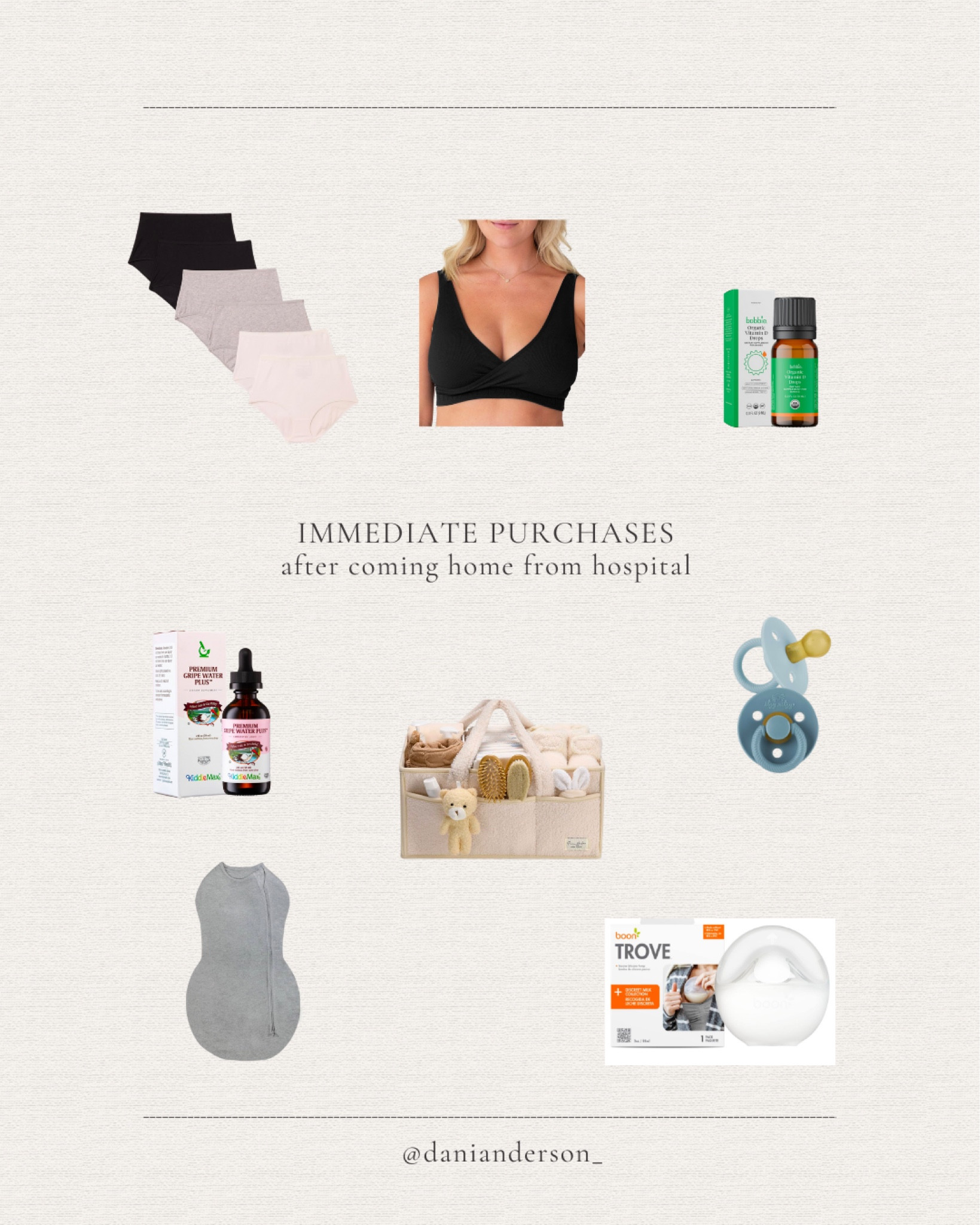 postpartum purchases 
for week 1 

#LTKBump #LTKBaby