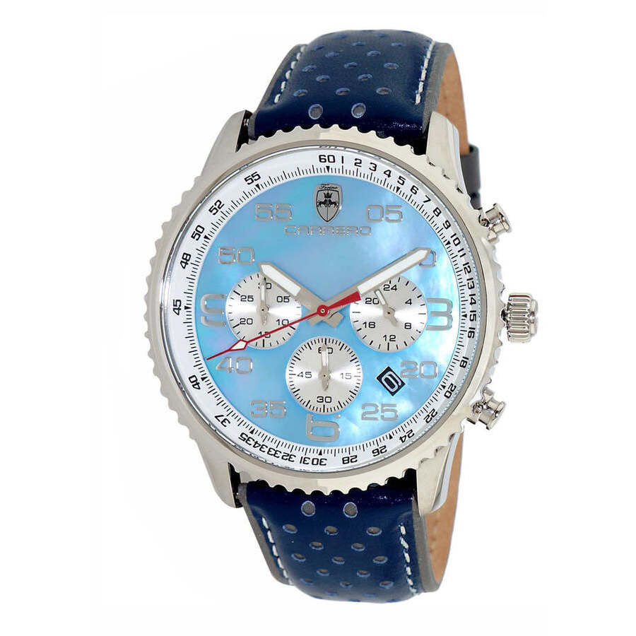 Torino Carrero Aureum Chronograph Tachymeter Blue Dial Mens Watch C1S7023-BU | Jomashop.com & JomaDeals.com