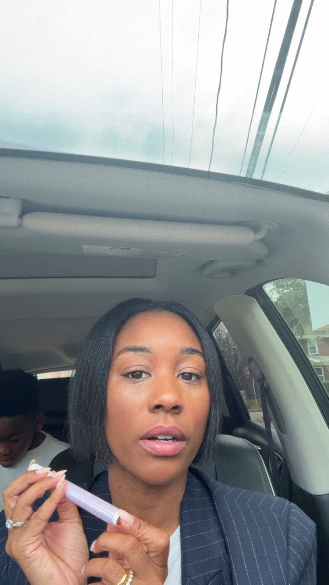 One of my favorite lip glosses- wearing shade rosy brown 

#LTKStyleTip #LTKWatchNow #LTKBeauty