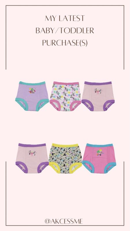 Potty training has begun and we have advanced to the “panty” phase. PRAYER FOR THE TODDLER GIRL MAMAS! 
#AKCESSME #pottytraining #amazon #toddlermama #twoundertwo

#LTKFindsUnder50 #LTKKids