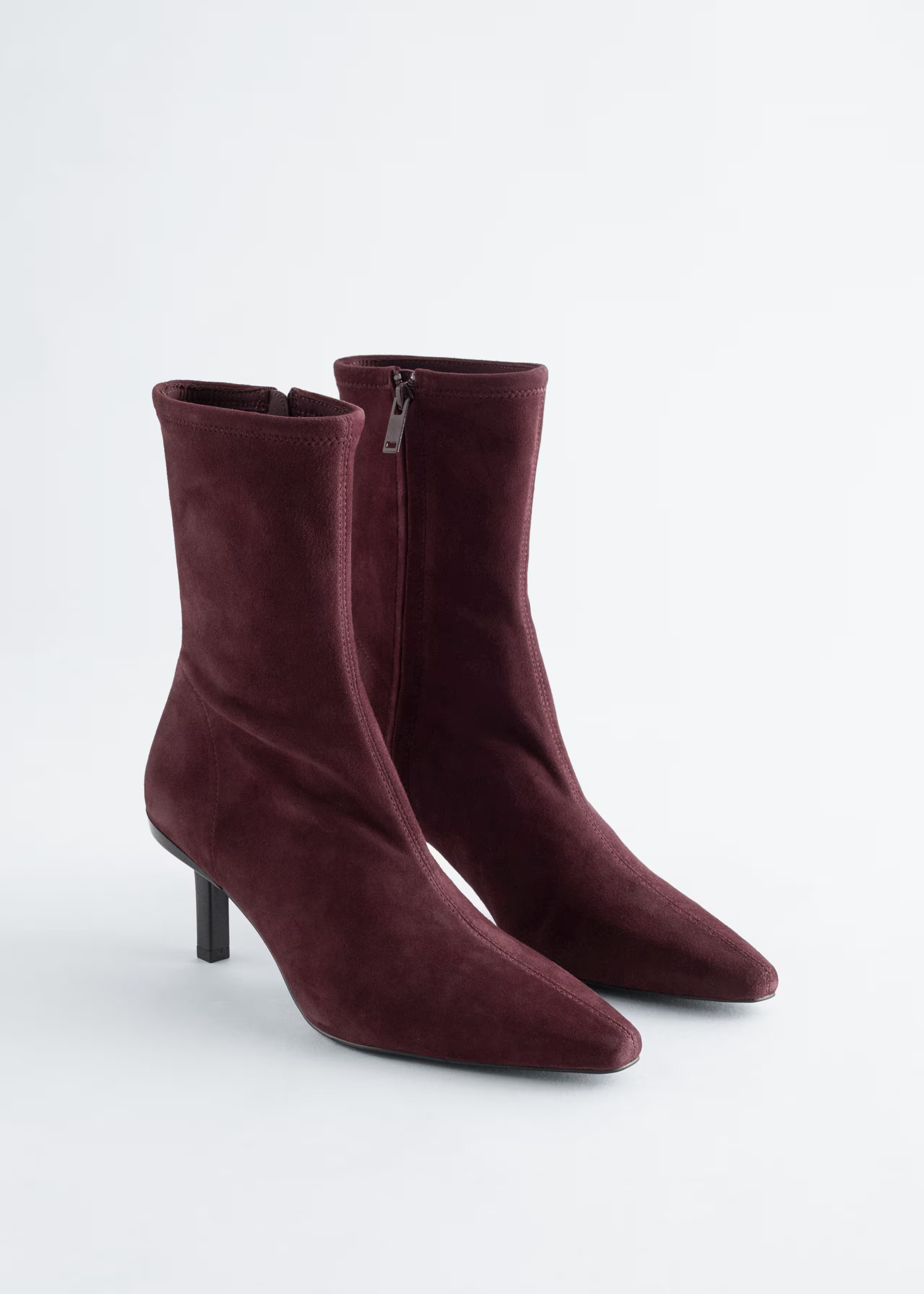 Stretch-Leather Ankle Boots | & Other Stories UK