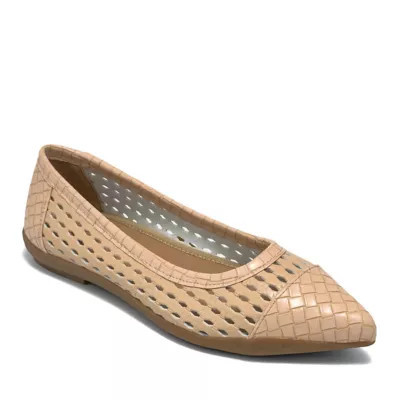 AEROSOLES Women's Dala Ballet Flat, Beige, 9.5M | Belk