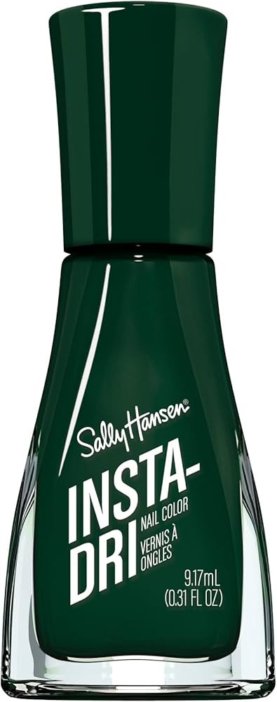 Sally Hansen Insta-Dri, C-hill Out, Quick Dry, Long Lasting, Opaque, Shiny Green Nail Polish | Amazon (US)