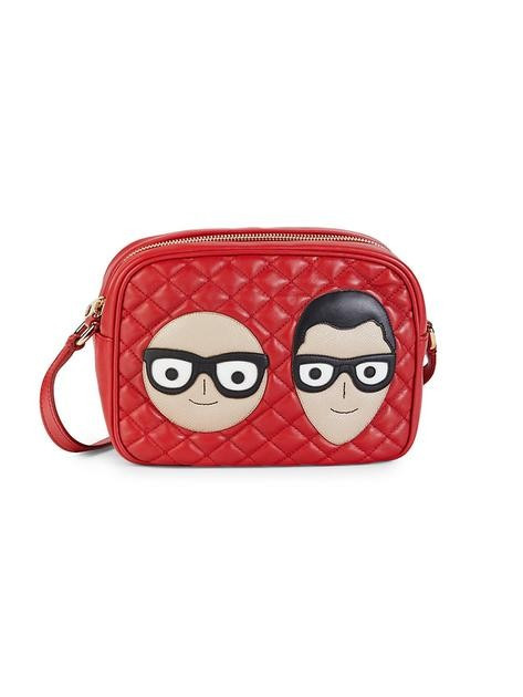 Dolce & Gabbana Glam Leather Shoulder Bag | Shop Premium Outlets