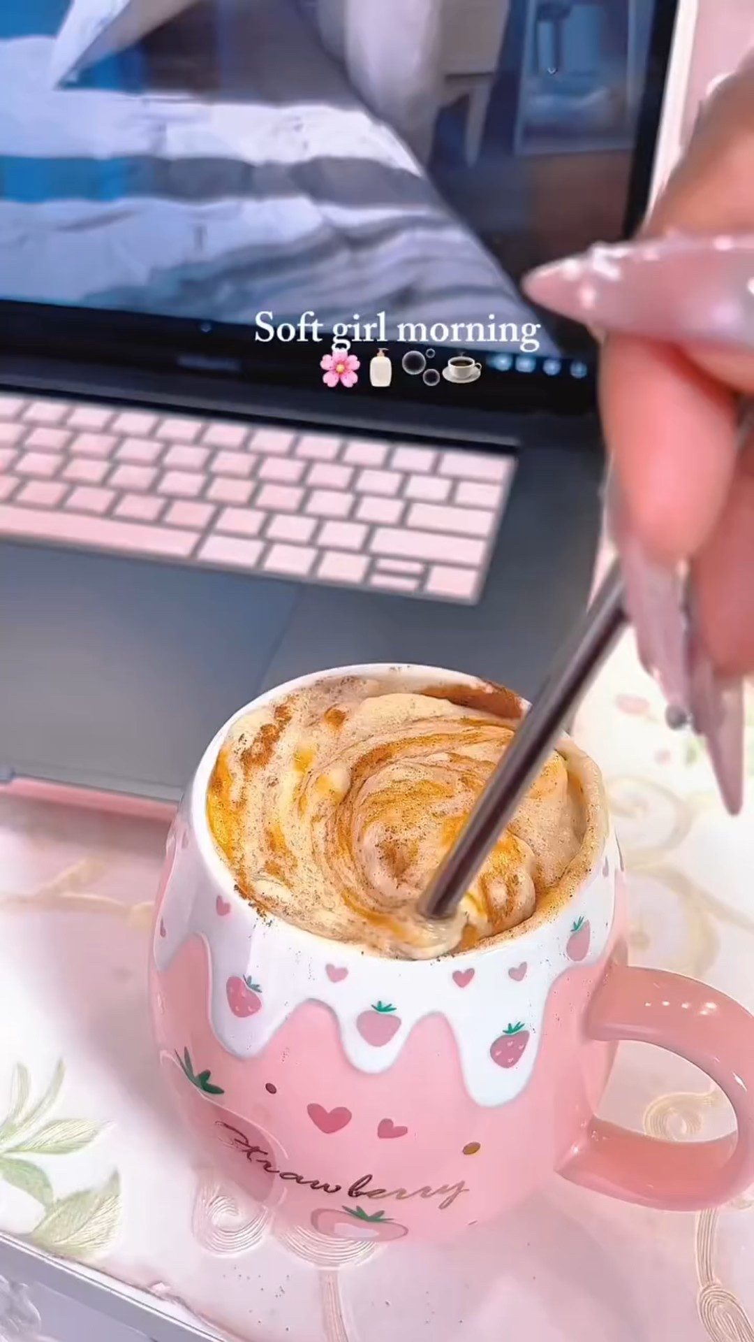 Soft girl morning 🌸🎀🫧

-
-
#pinkaesthetic #pinkgirl #pinterestinspired #pinterestgirl #cleangirlaesthetic #softgirlaesthetic #softgirlera #selfcare #thatgirlaesthetic #skincareroutine

#LTKBeauty #LTKHome #LTKFindsUnder100