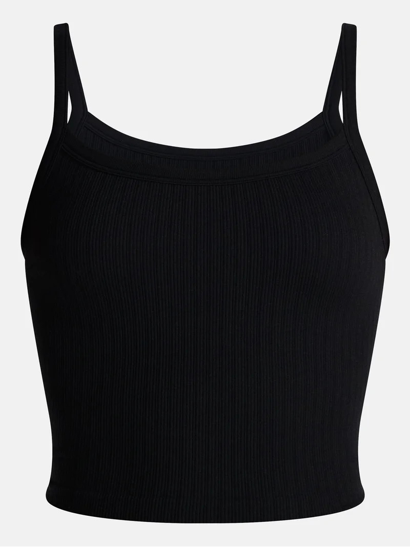 No Boundaries Seamless Tank Top, Women's XXS-XXL | Walmart (US)