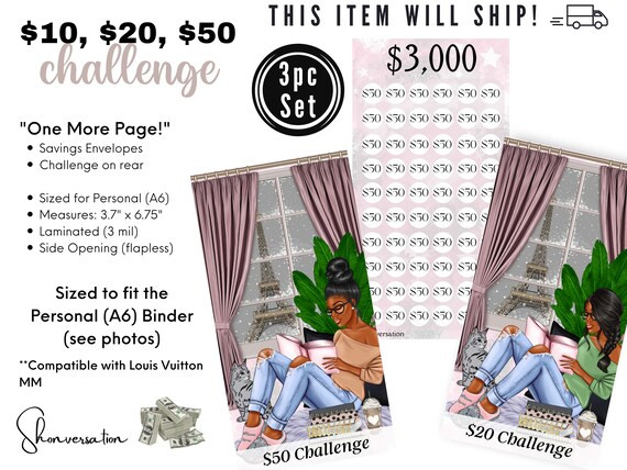 Savings Challenge Cash Envelopes Emergency Fund Tracker - Etsy | Etsy (US)