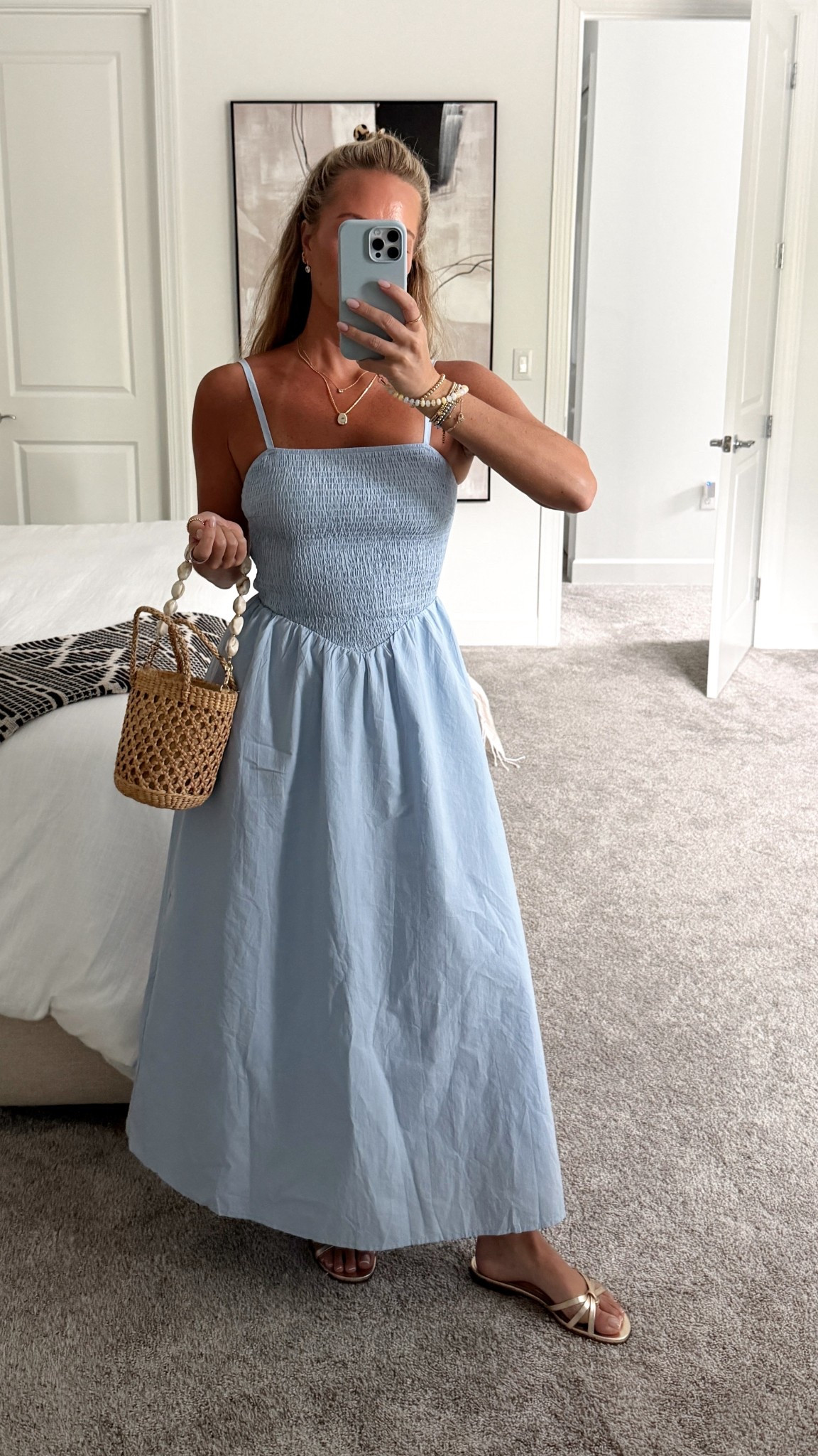 Easy Spring outfit! Powder blue Amazon dress paired with simple gold sandals.

Spring outfits, powder blue dresses, baby blue dresses, Easter outfit, spring dresses

#LTKSeasonal #LTKootd