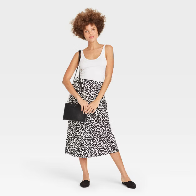 Women's Slim Fit Ribbed Tank Top - A New Day™ | Target