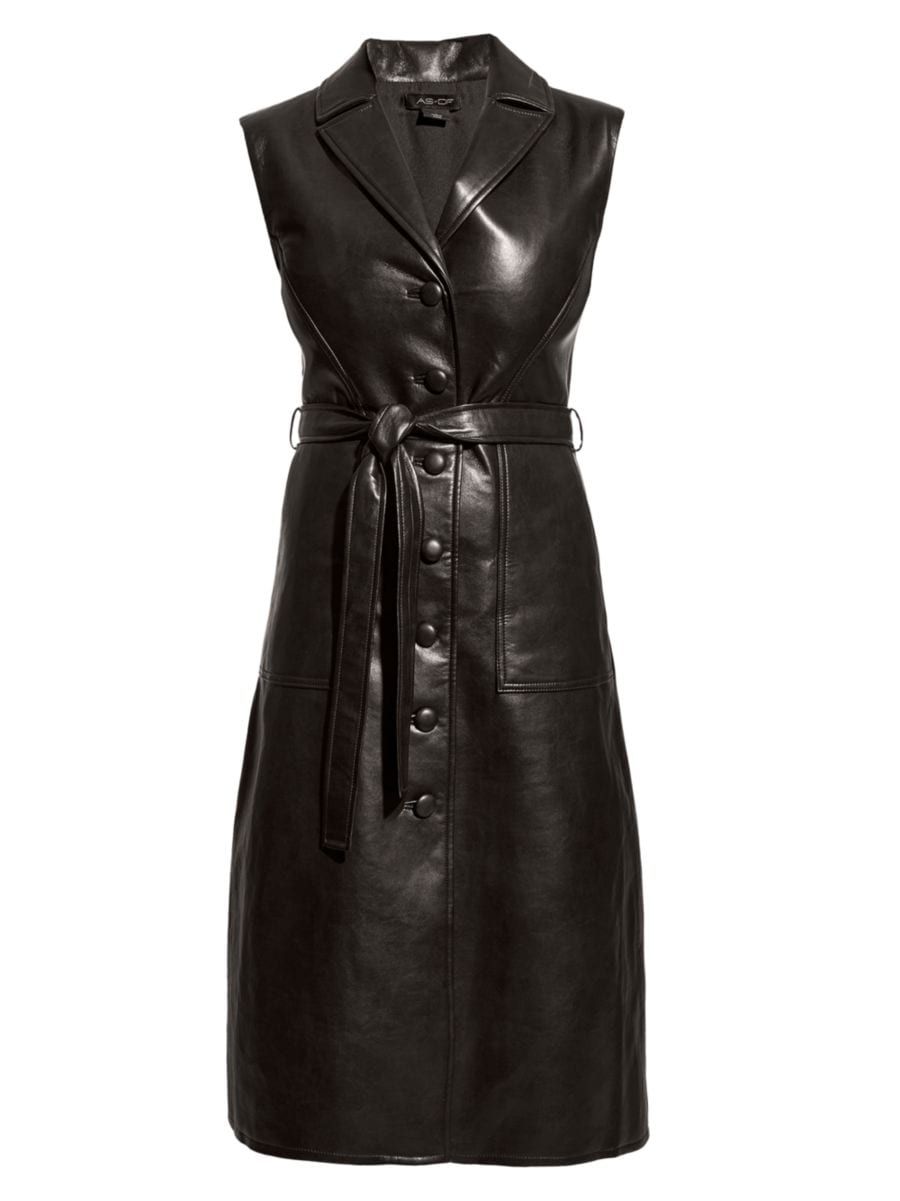 Lola Recycled Leather Dress | Saks Fifth Avenue