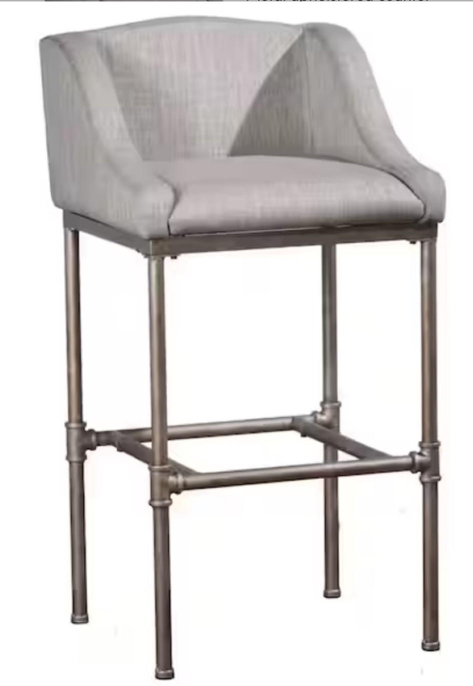 Metal upholstered counter stool, kitchen, island, barstool, light, gray, and pewter

#LTKSaleAlert #LTKHome #LTKFamily

#LTKStyleTip #LTKOver40 #LTKGiftGuide