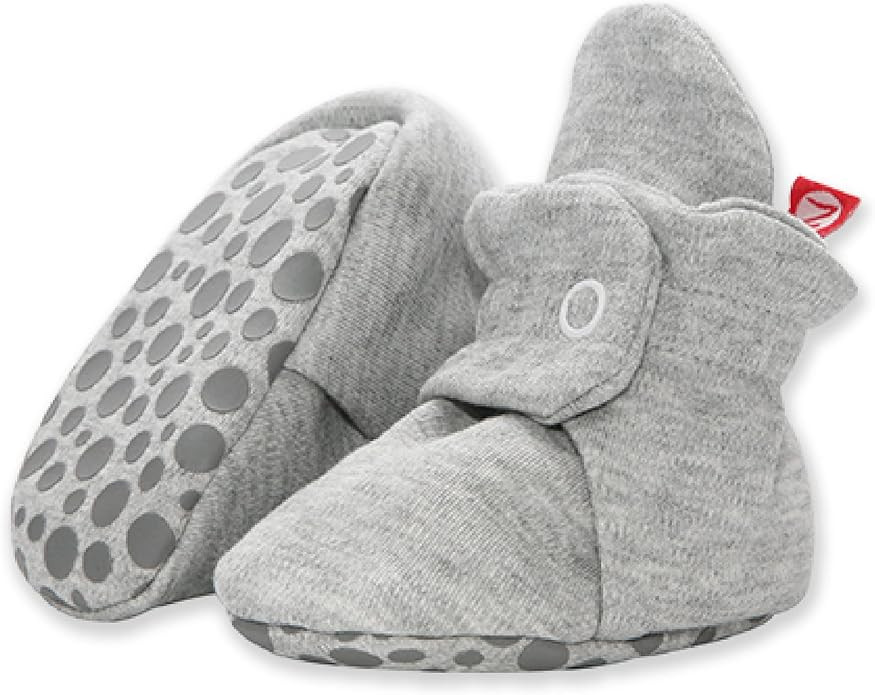 Zutano Unisex Organic Cotton Baby Booties With Gripper Soles | Amazon (US)