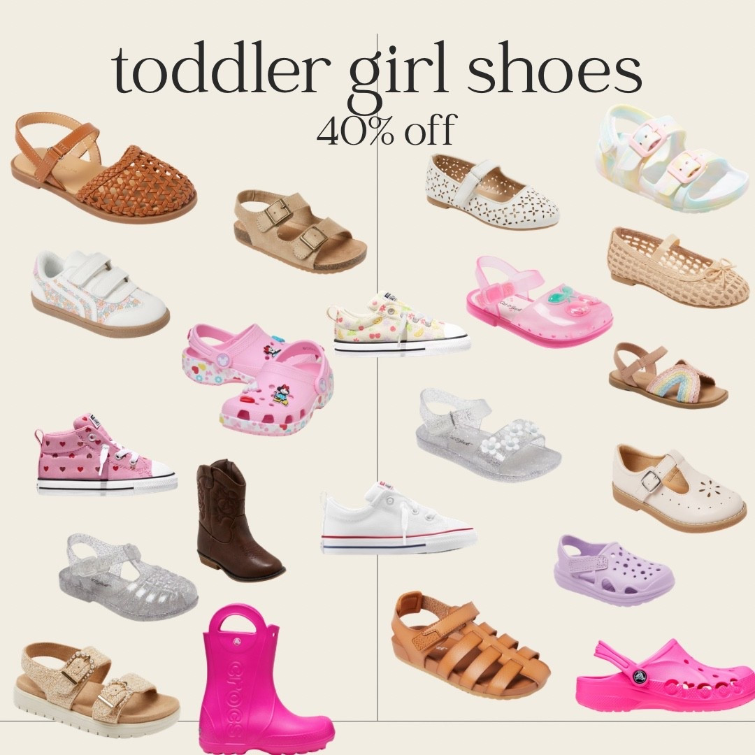 40% off Toddler shoes! 

#LTKKids #LTKSaleAlert #LTKmomlife