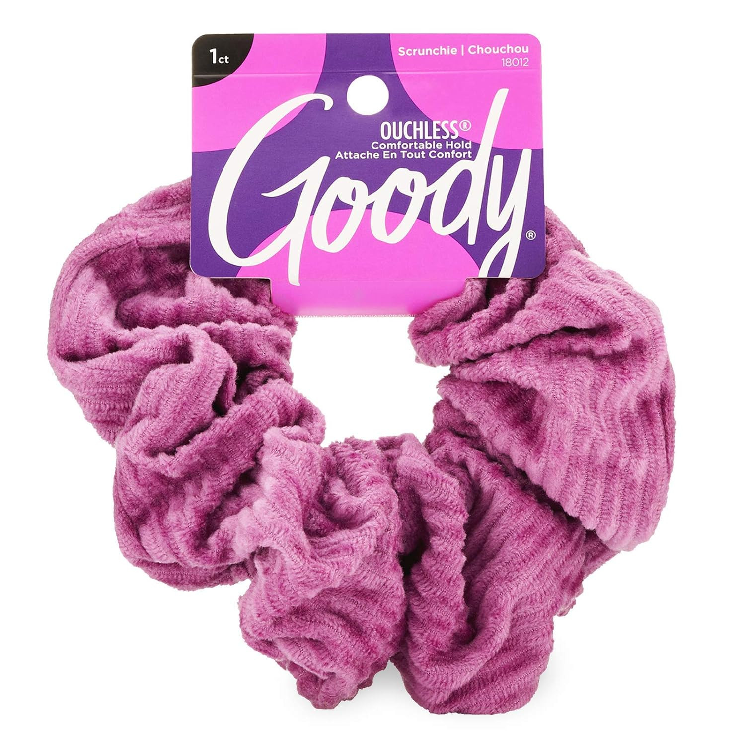 Goody XL Hair Scrunchie - Large, Velvet - Help Keep Hairs In Place - Hair Accessories | Amazon (US)