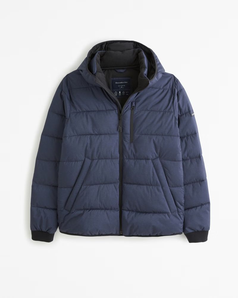 Lightweight Hooded Puffer | Abercrombie & Fitch (US)