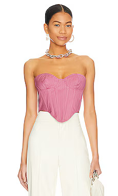 Pin Stripe Bustier Top
                    
                    Bardot | Revolve Clothing (Global)