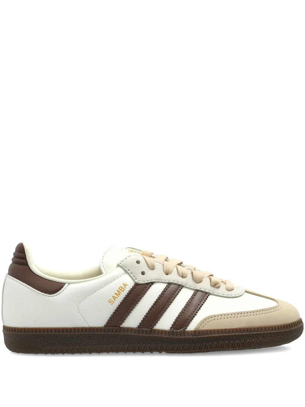 Adidas Samba OG Leather Sneakers | Neutrals | FARFETCH | Farfetch Global