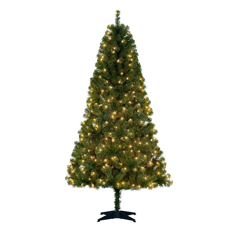 (A37) Pre-Lit Alpine Fir Christmas Tree, 6.5' | At Home