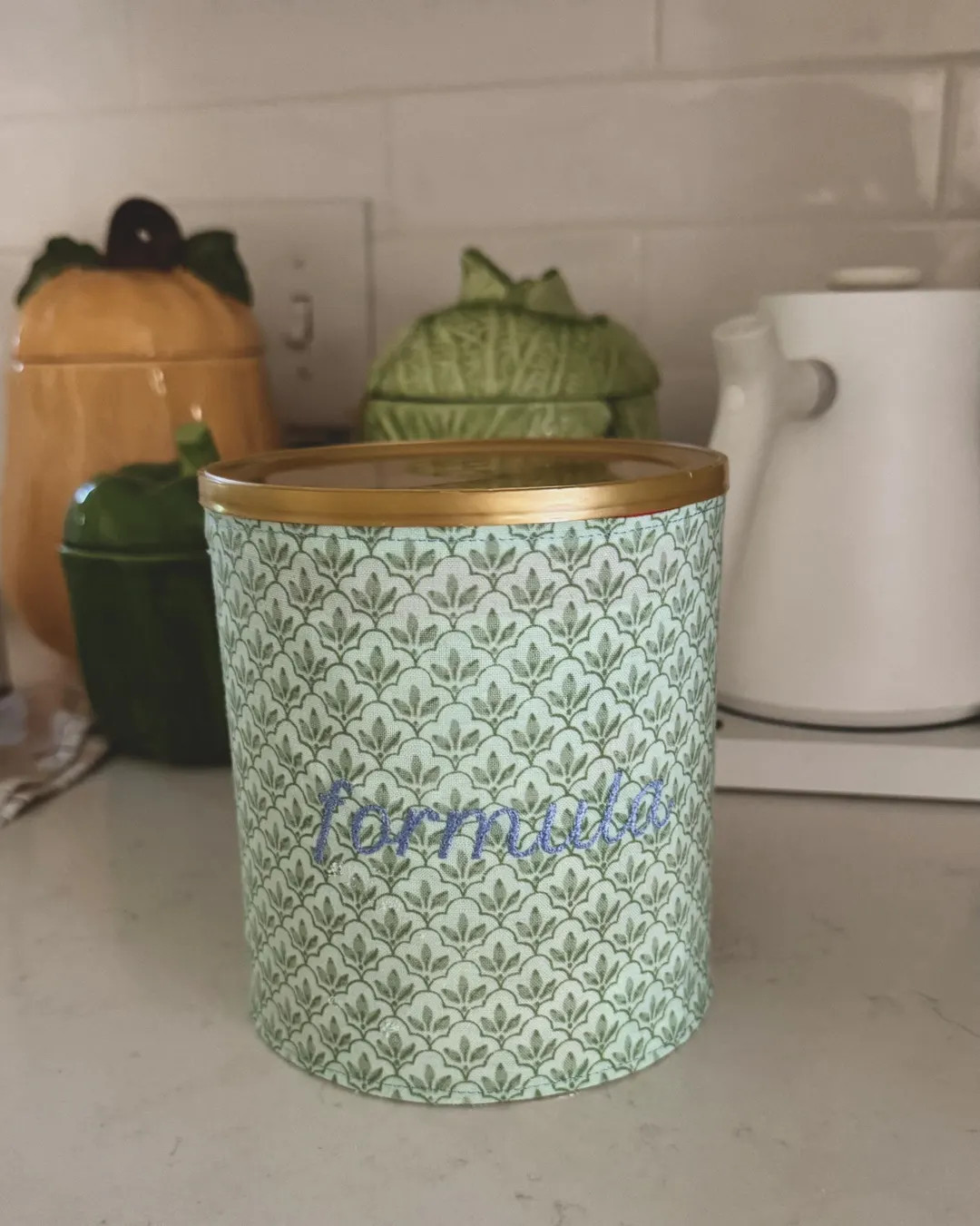 Formula Canister Cover (reusable) - Etsy | Etsy (US)