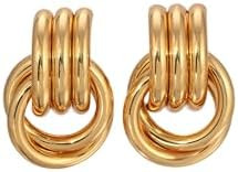 Heaven Mayhem Mini Knot Earrings – Sculptural Twisted Design – Lightweight | Amazon (US)