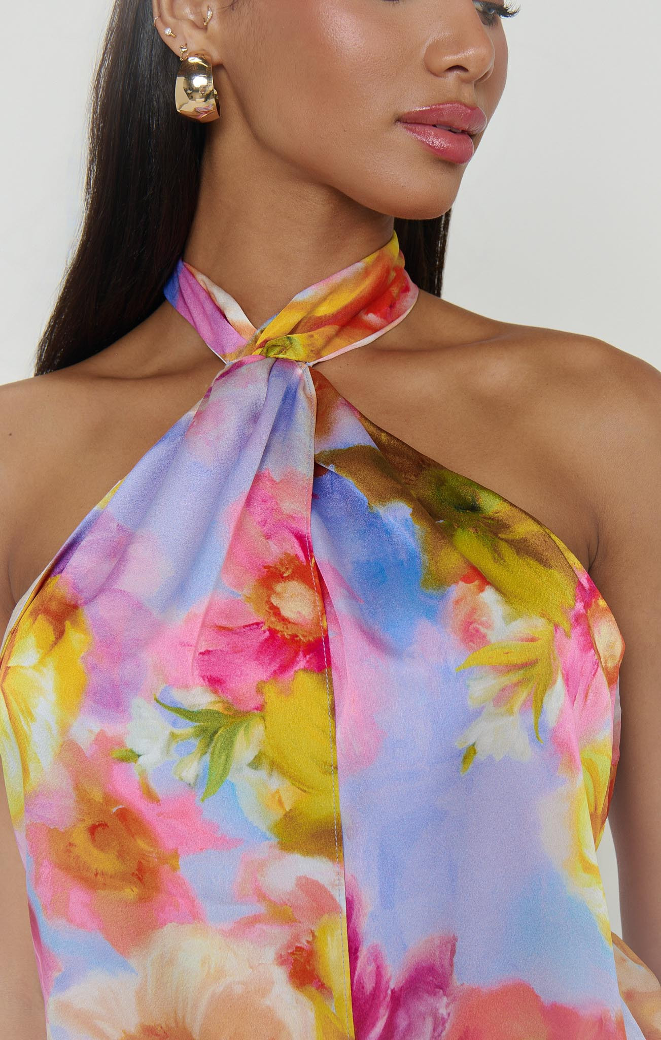 Twist Mini Dress ~ Brushed Blooms | Show Me Your Mumu