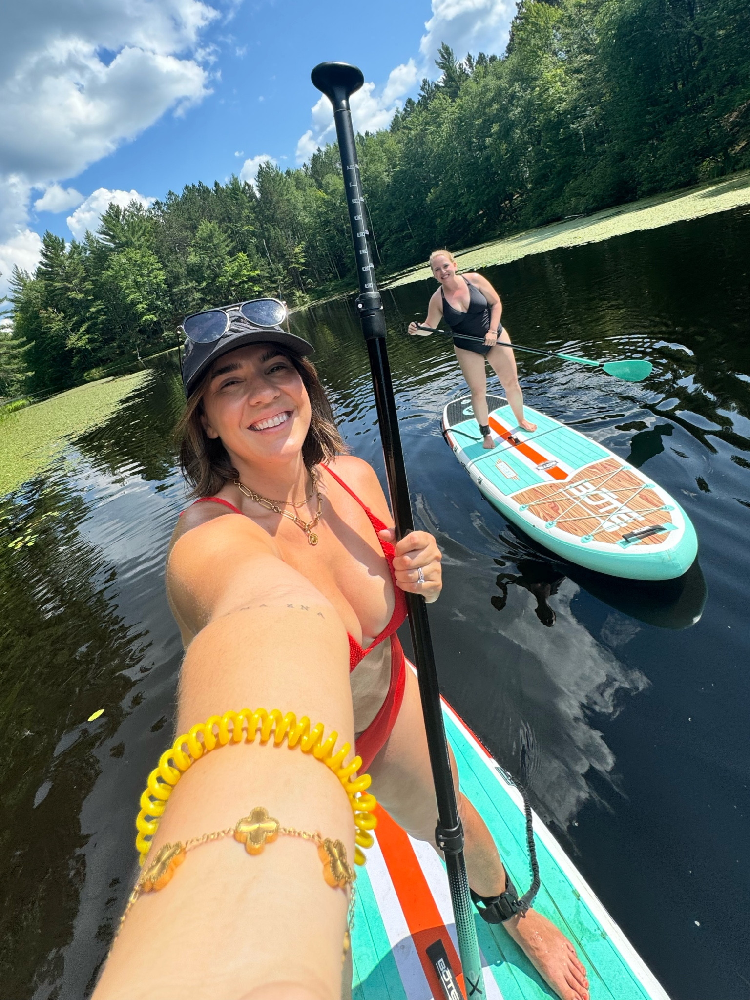 Paddle board, lake day, river cruise bikini! 

#LTKStyleTip #LTKMidsize #LTKSummerSales