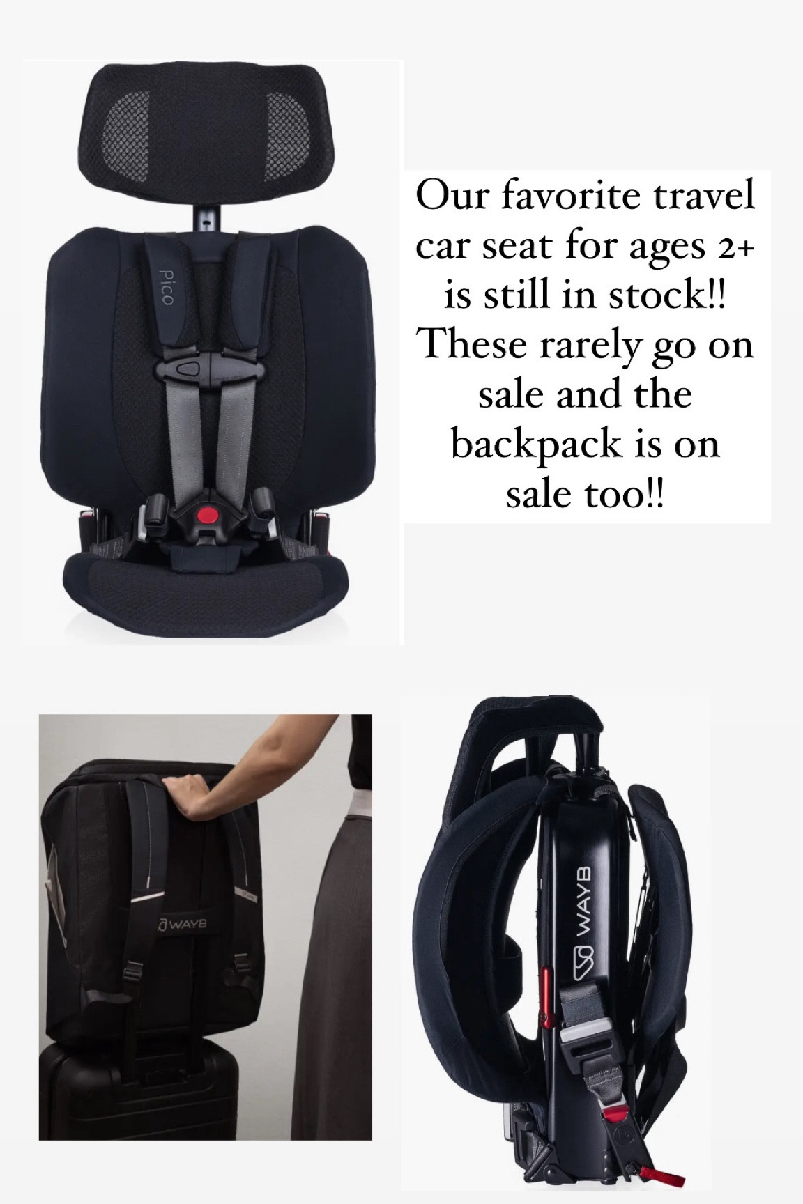 The best travel car seat on sale!!

#LTKKids #LTKTravel #LTKxNSale