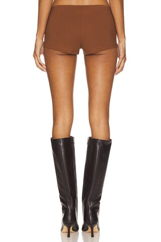 Giovanna Micro Short in Brown | Revolve Clothing (Global)