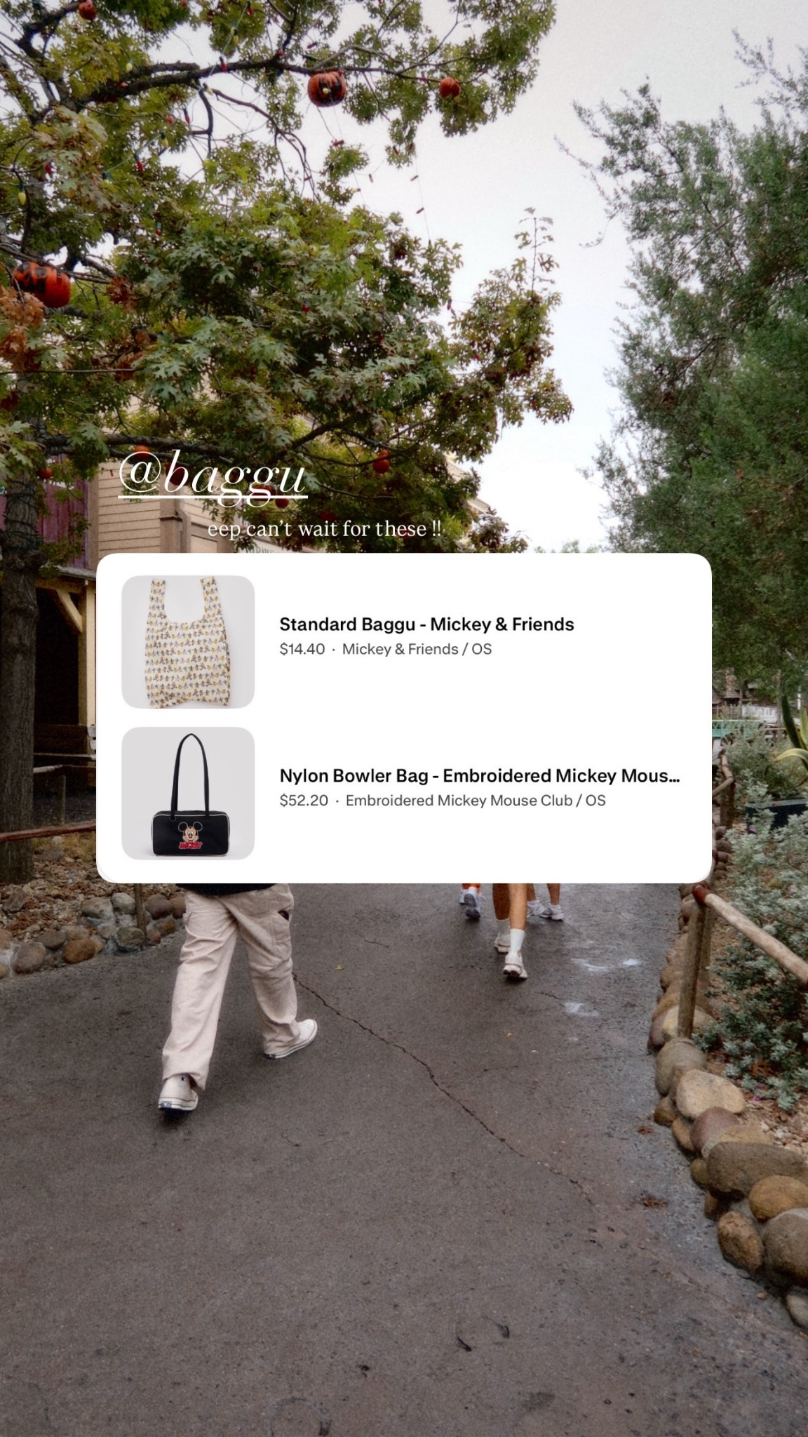 i caved 😅 but these prints are just too cute!! #baggu #disney #mickey #mickeyandfriends

#LTKhaul #LTKspringtrends 

#LTKootd