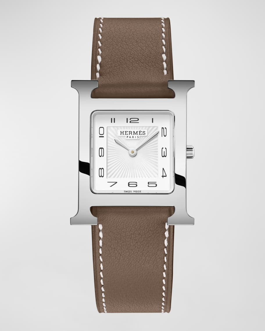 Hermes Heure H Watch, Medium Model, 30 mm | Neiman Marcus